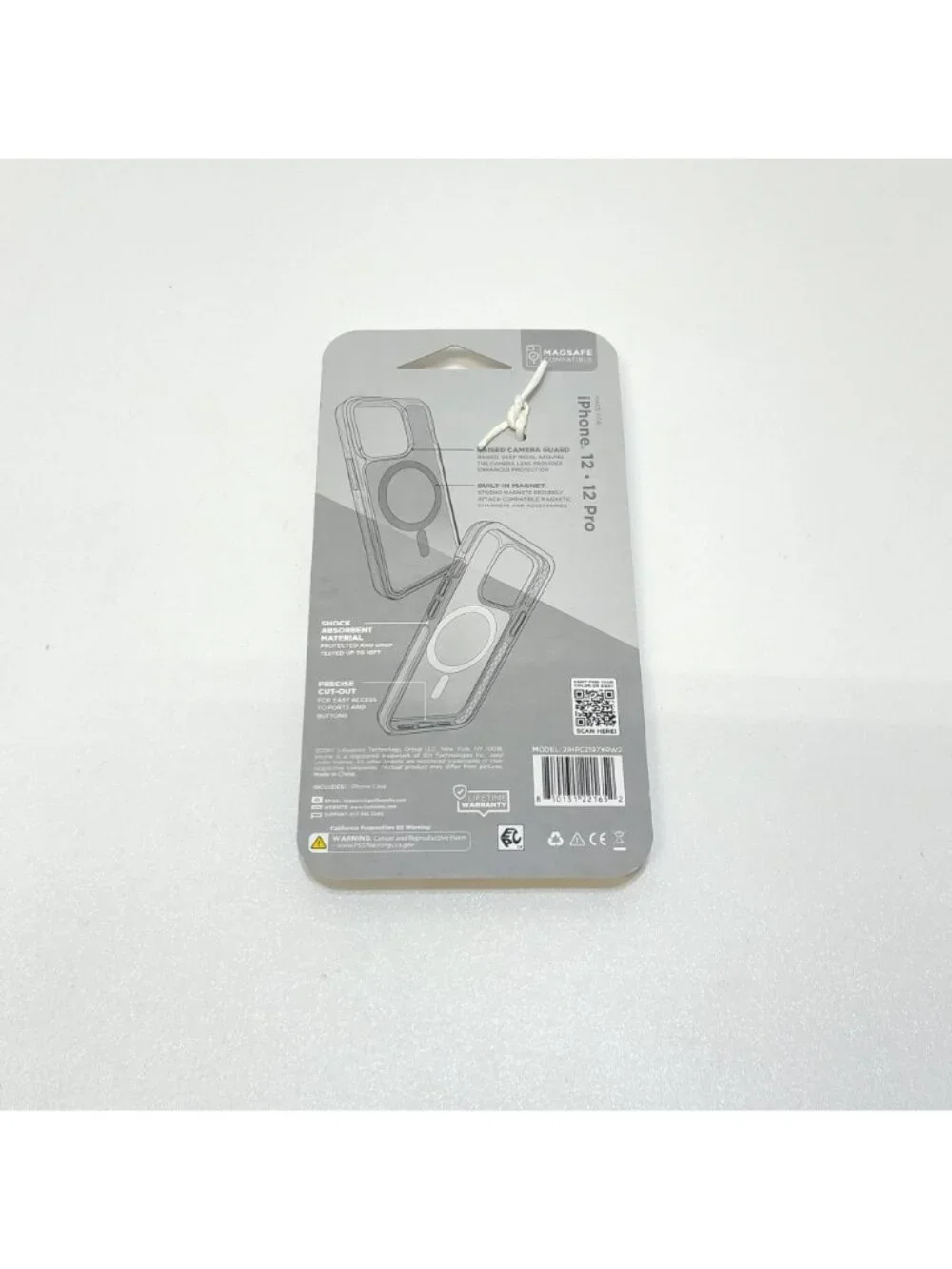iHome Velo Case For iPhone 12 / 12 Pro MagSafe Compatible 10 Ft Drop Protection